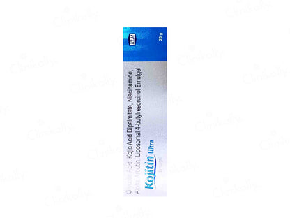 Kouitin ultra tube on a white background