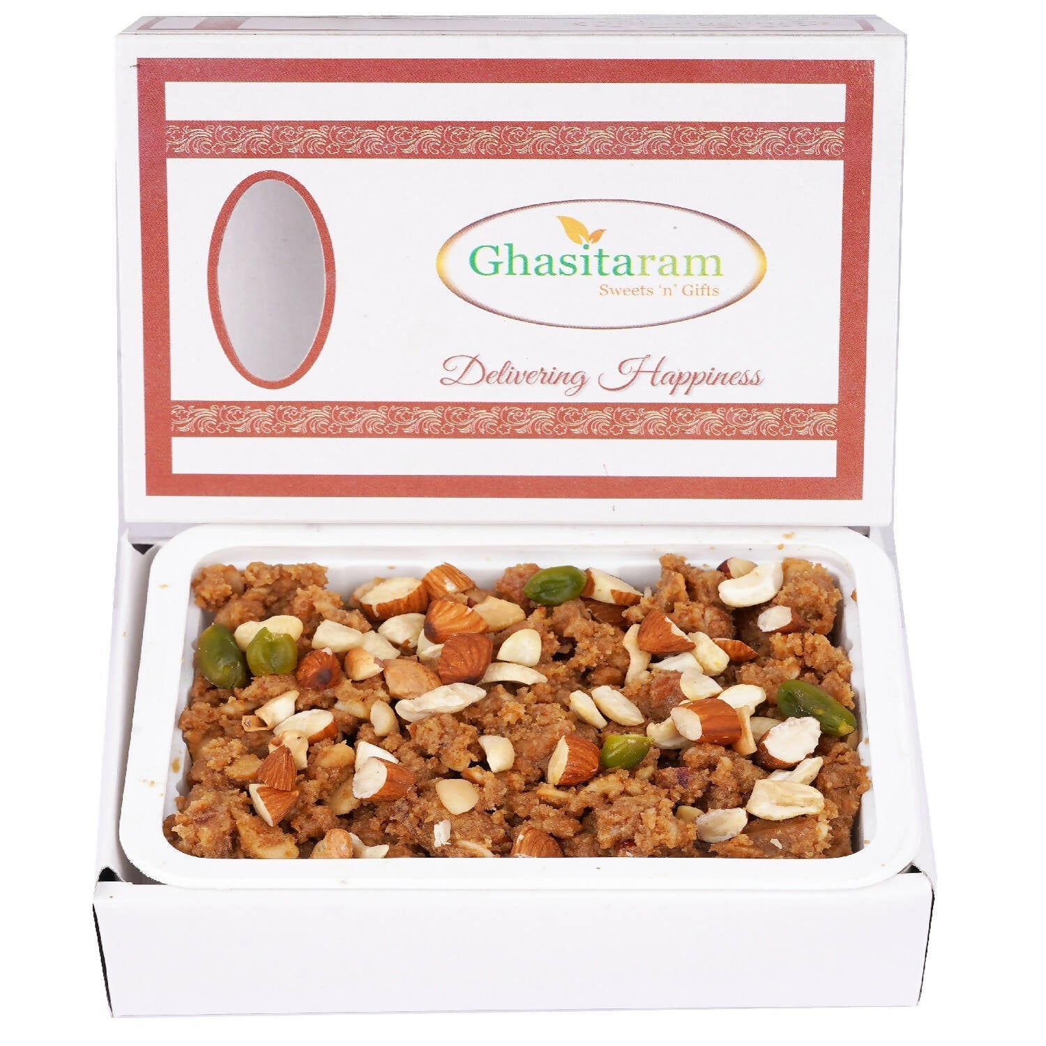 Ghasitaram Dryfruit Halwa