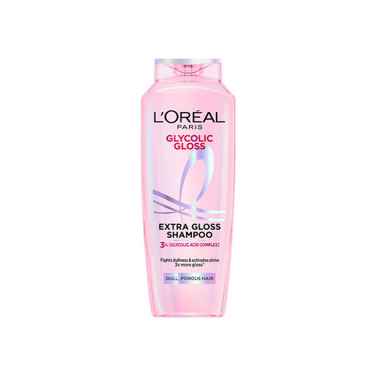 L’Oréal Paris Glycolic Gloss Shampoo for Dull Hair, 3% Glycolic Acid, 340ml