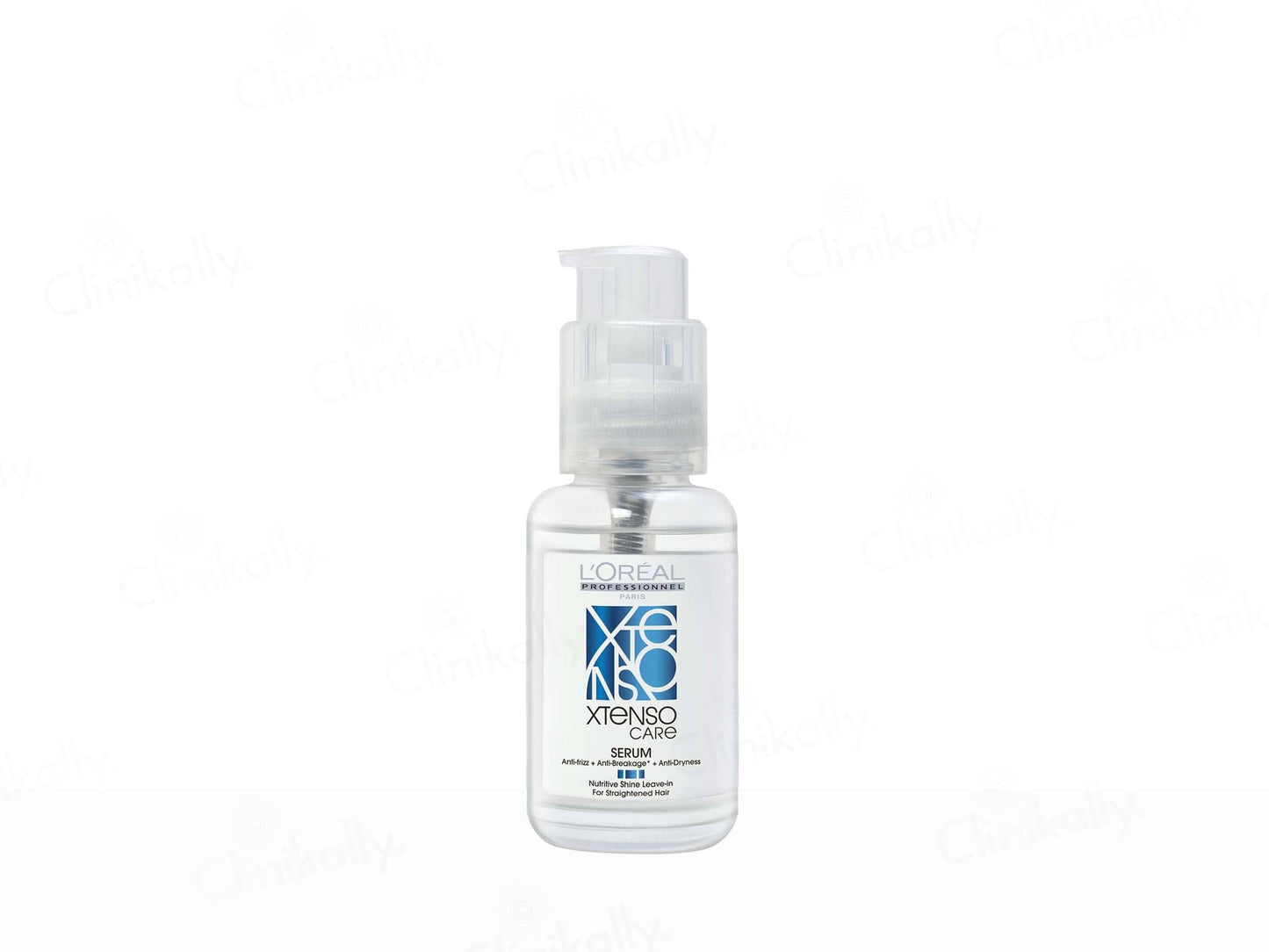 L'Oreal Paris hair care serum bottle on a white background