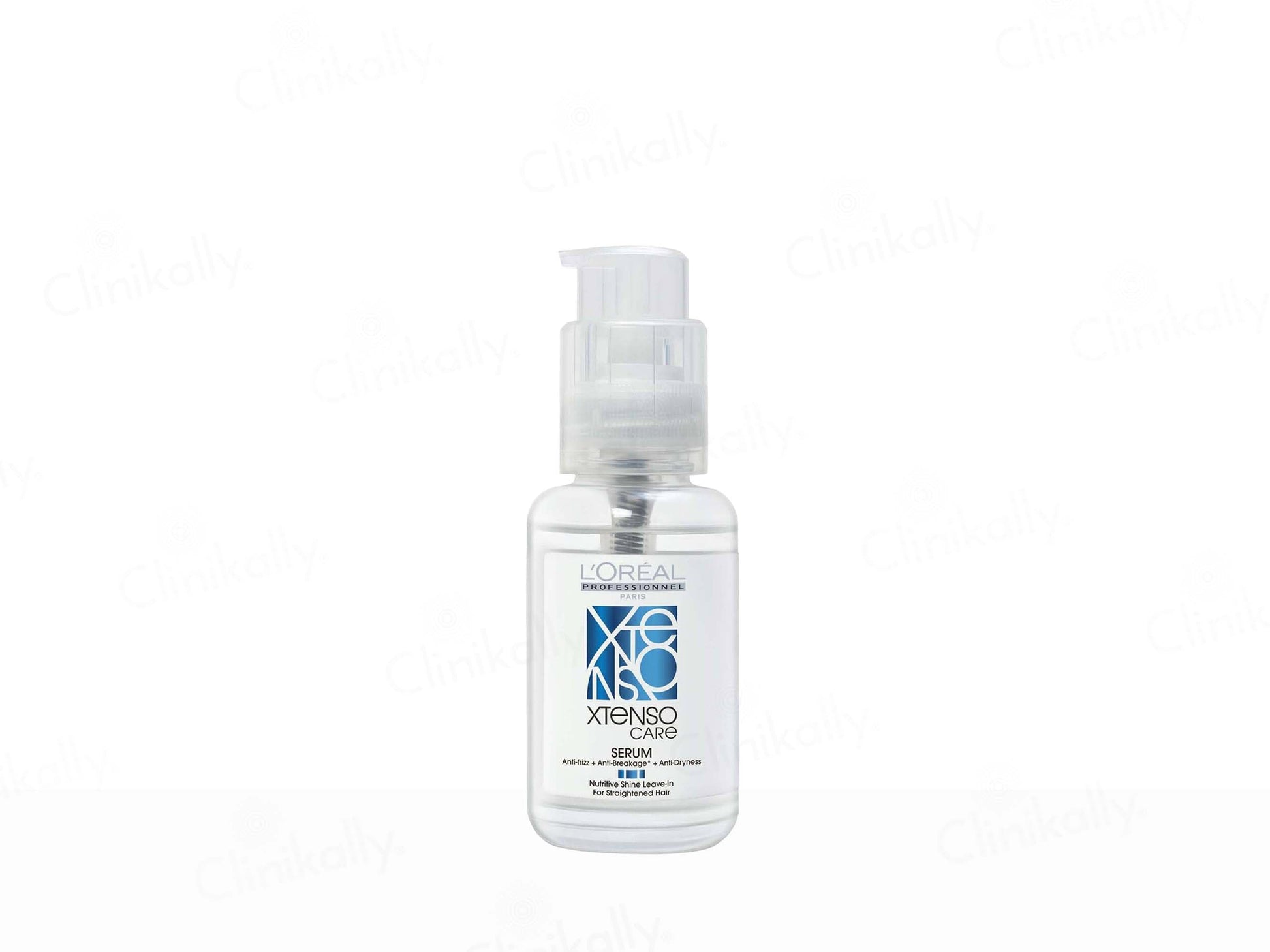 L'Oreal Paris hair care serum bottle on a white background