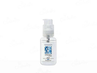 L'Oreal Paris hair care serum bottle on a white background