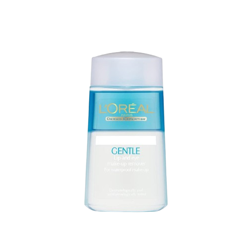 L'Oreal Gentle cleanser bottle on a white background