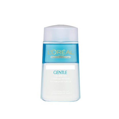 L'Oreal Gentle cleanser bottle on a white background