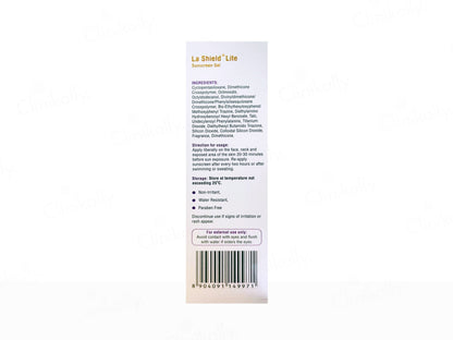 La Shield Lite Sunscreen Gel SPF 50+ PA+++