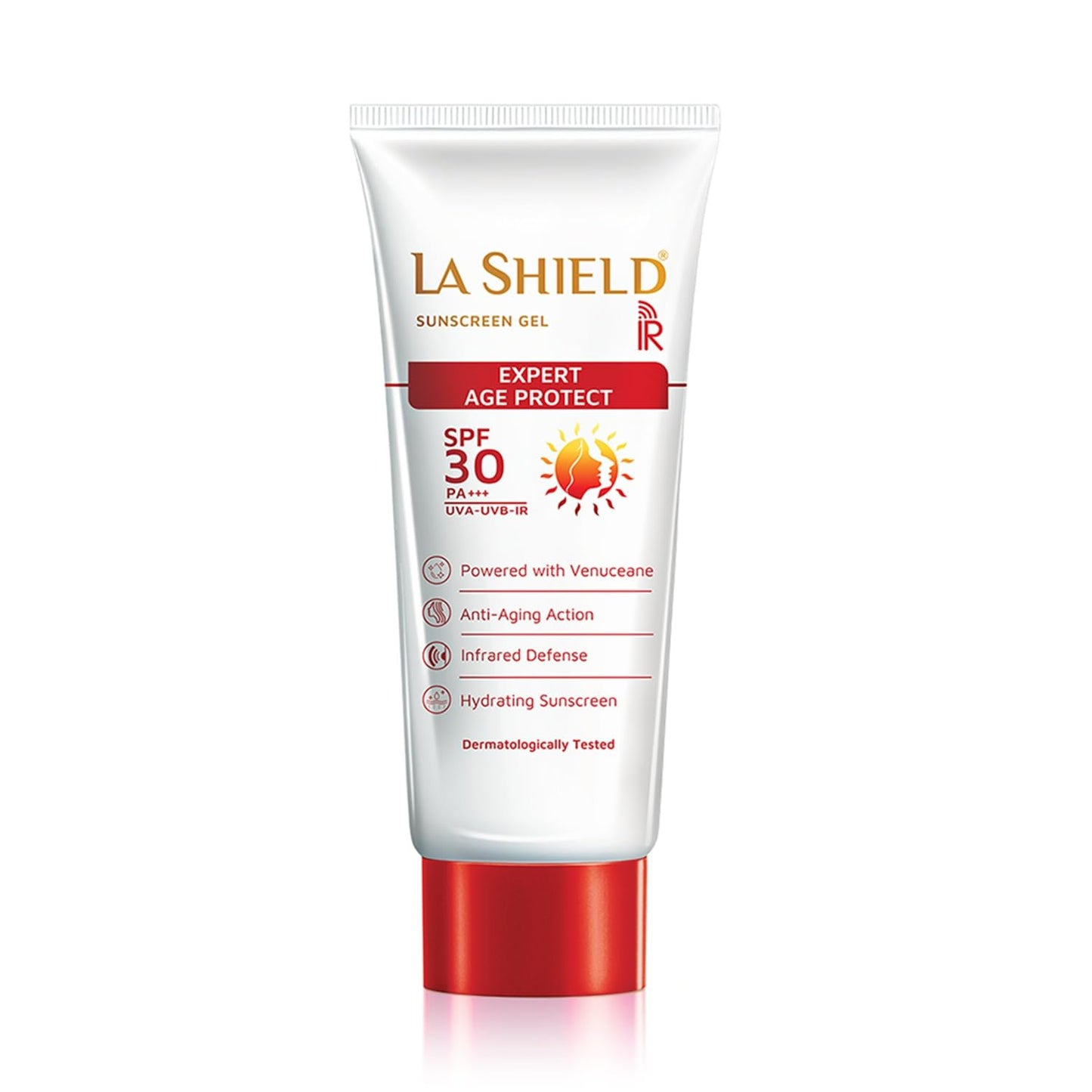 La Shield Lite SPF 50 PA+++ Mineral Sunscreen Gel | Skin brightening in 3 Weeks| No White cast | Broad spectrum | Oil-free | PA +++ | Dermatologist Prescribed | All Skin types | 50g