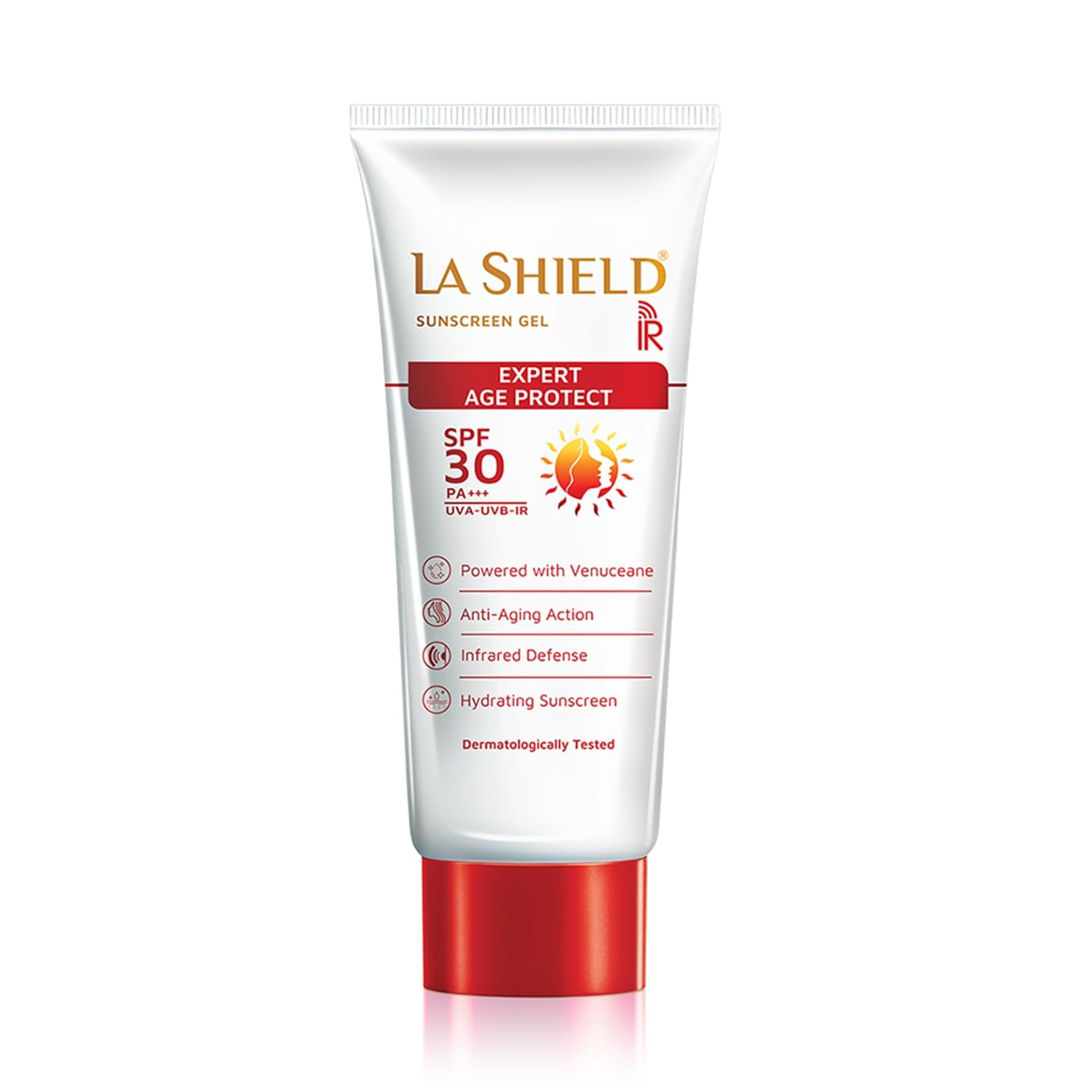 La Shield Lite SPF 50 PA+++ Mineral Sunscreen Gel | Skin brightening in 3 Weeks| No White cast | Broad spectrum | Oil-free | PA +++ | Dermatologist Prescribed | All Skin types | 50g