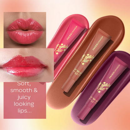 Faces Canada Peptide Gloss Lip Balm - Blush Bloom 02