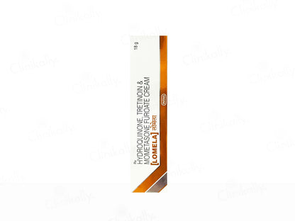 Cream container labeled 'Lovenia' on a white background