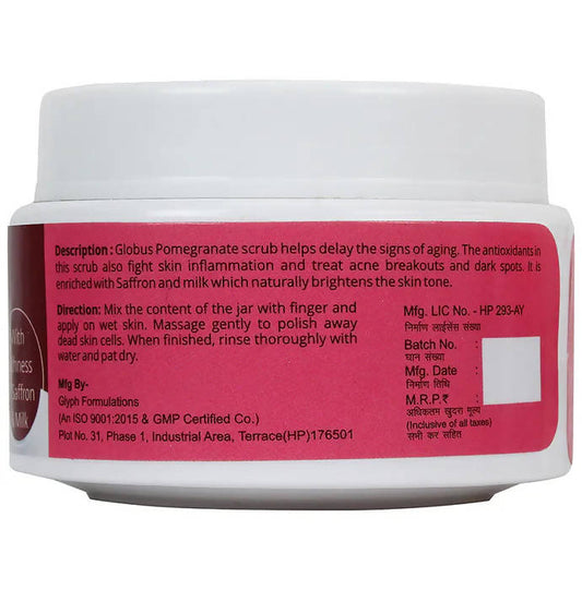 Globus Naturals Pomegranate Face & Body Scrub