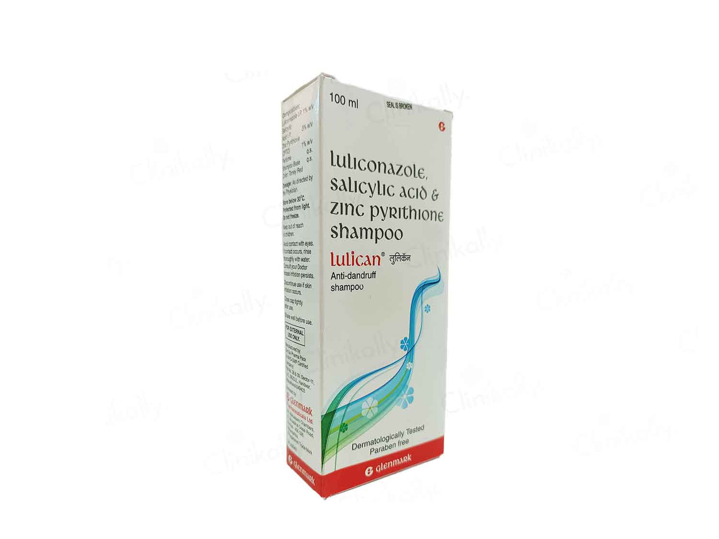 Box of Luticcan shampoo on a white background