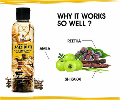 Urbangabru Ayurvedic Jadibuti Hair Shampoo - Limited Time Offer