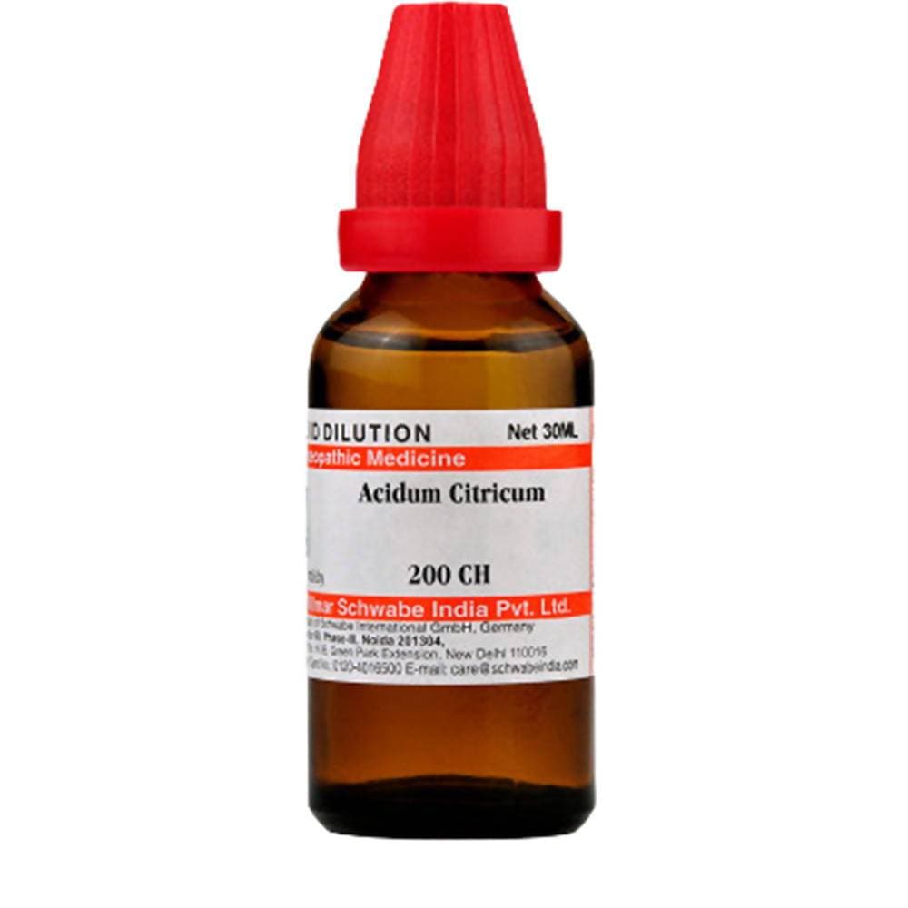 Dr. Willmar Schwabe India Acidum Citricum Dilution - Limited Time Offer