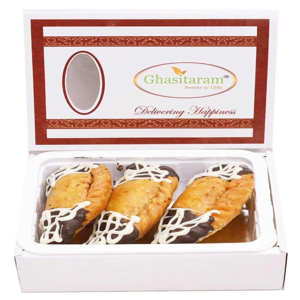 Ghasitaram Choco Dipped Gujiya