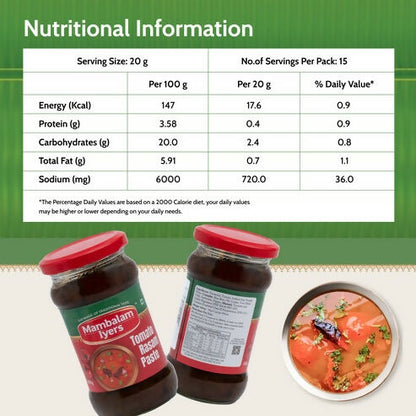 Mambalam Iyers Tomato Rasam Paste