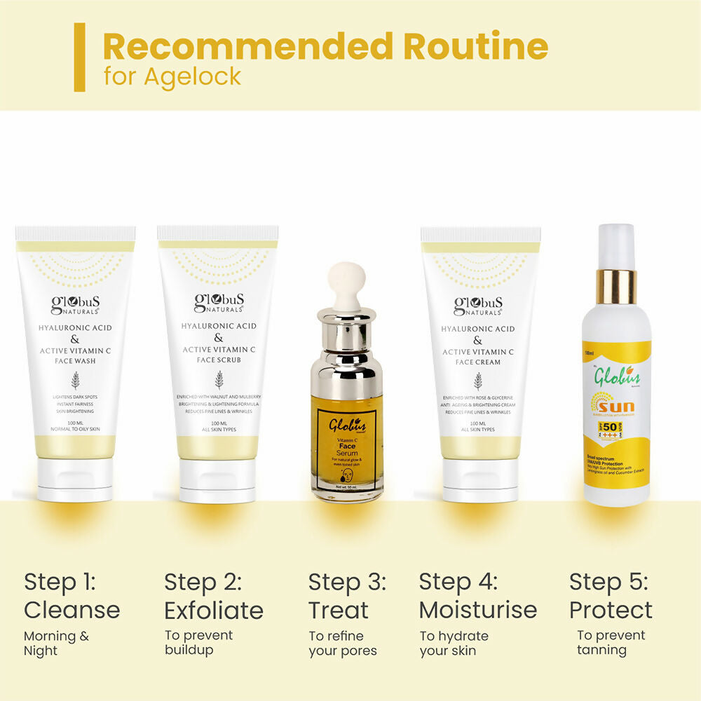 Globus Naturals Revival Diamond Face Cream, Suitable For All Skin Types