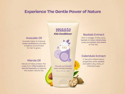 Maate Marula and Baobab Kids Hair Conditioner