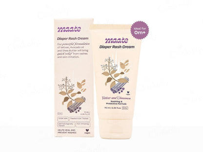 Maate Diaper Rash Cream packaging on a white background