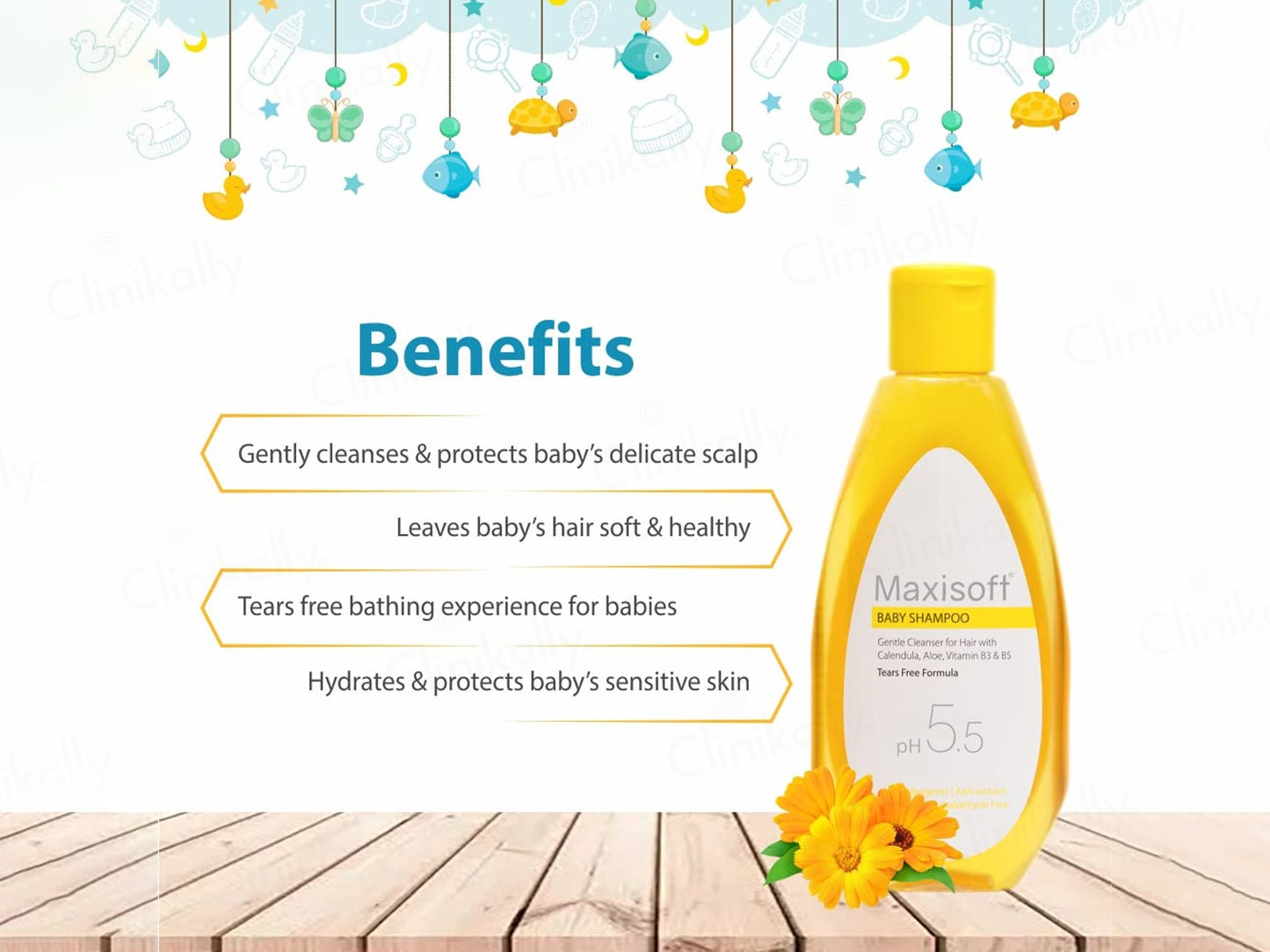 Maxisoft pH 5.5 Baby Shampoo