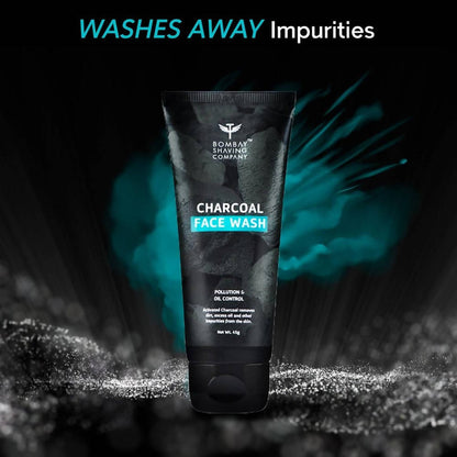 Bombay Shaving Company Charcoal FacialKit Starter  With Super Foods