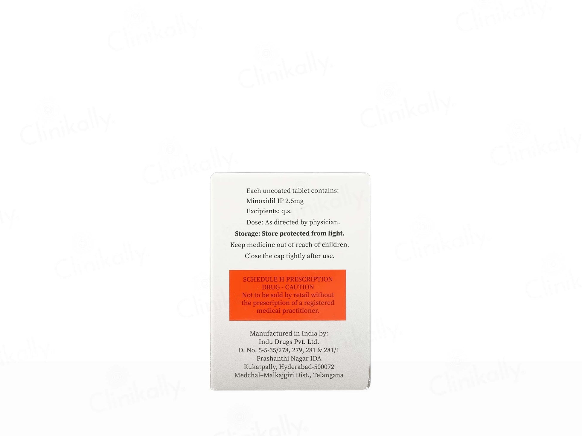 Minogain 2.5mg Tablet