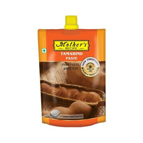 Mother's Recipes Tamarind Paste packaging on a white background