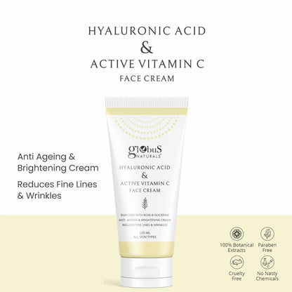 Globus Naturals Revival Diamond Face Cream, Suitable For All Skin Types