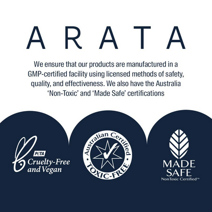 Arata Natural Oil Control Shower Power Set For Women & Men
