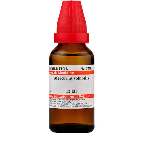 Dr. Willmar Schwabe India Mercurius Solubilis Dilution