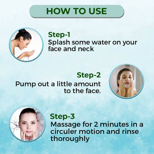 Organic Harvest 3-in-1 Face Wash for Dry and Normal Skin