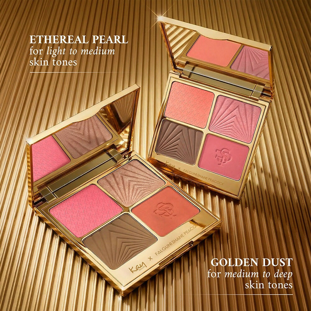 Kay Beauty x Falguni Shane Peacock Luxe Face Palette - Golden Dust
