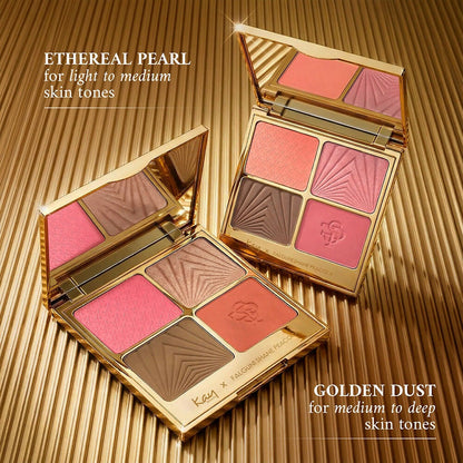 Kay Beauty x Falguni Shane Peacock Luxe Face Palette - Golden Dust