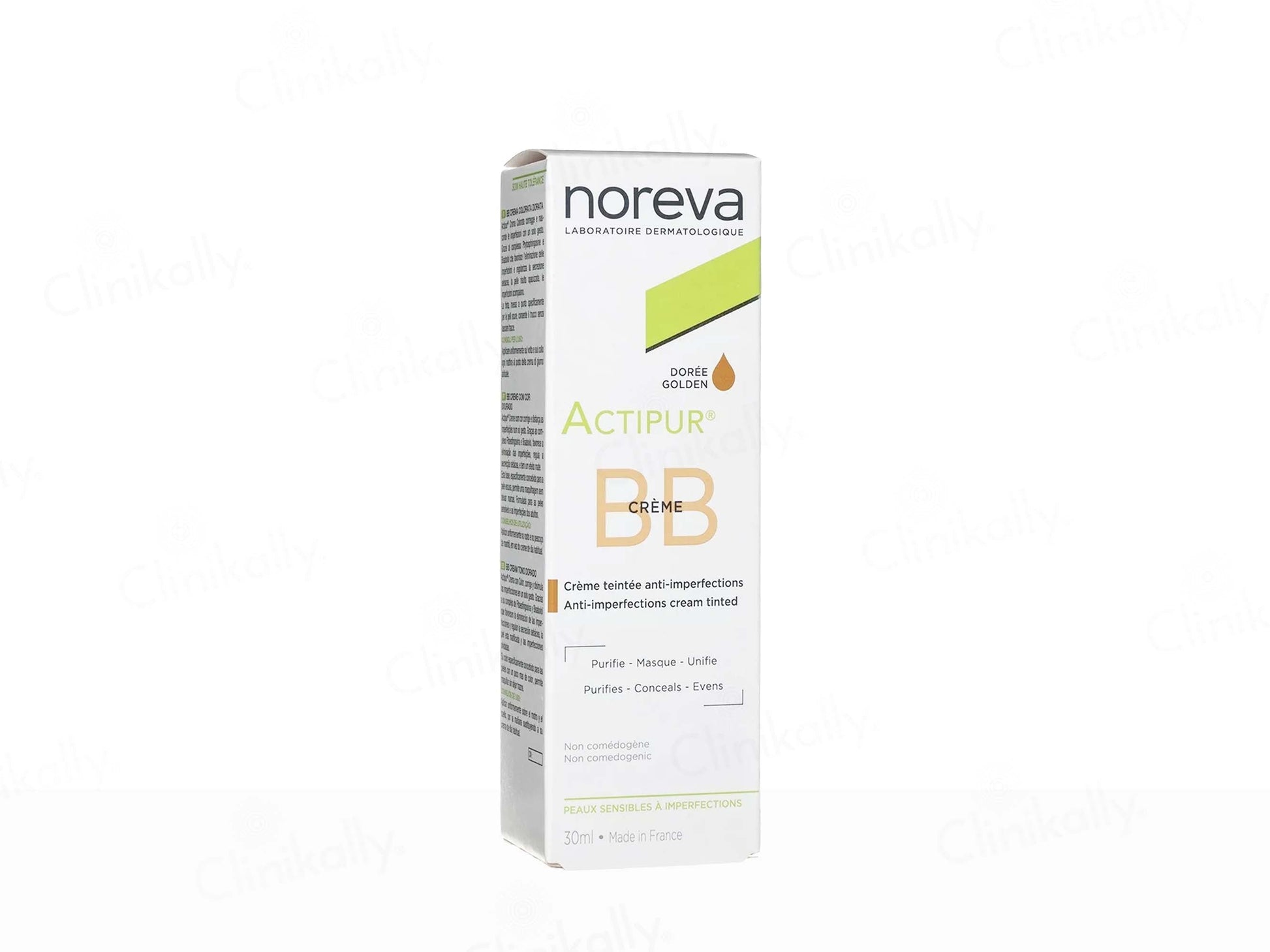 Noreva Exfoliac BB Anti-Imperfections Tinted Cream - Doree Golden