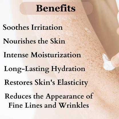 Dermistry Sensitive & Dry Skin Body Butter Lotion & Safe Calming Face Wash
