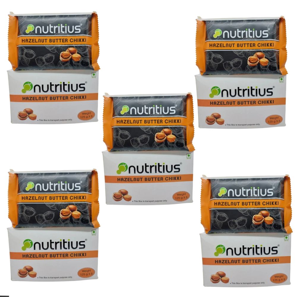 Nutritius Hazelnut Peanut Chikki