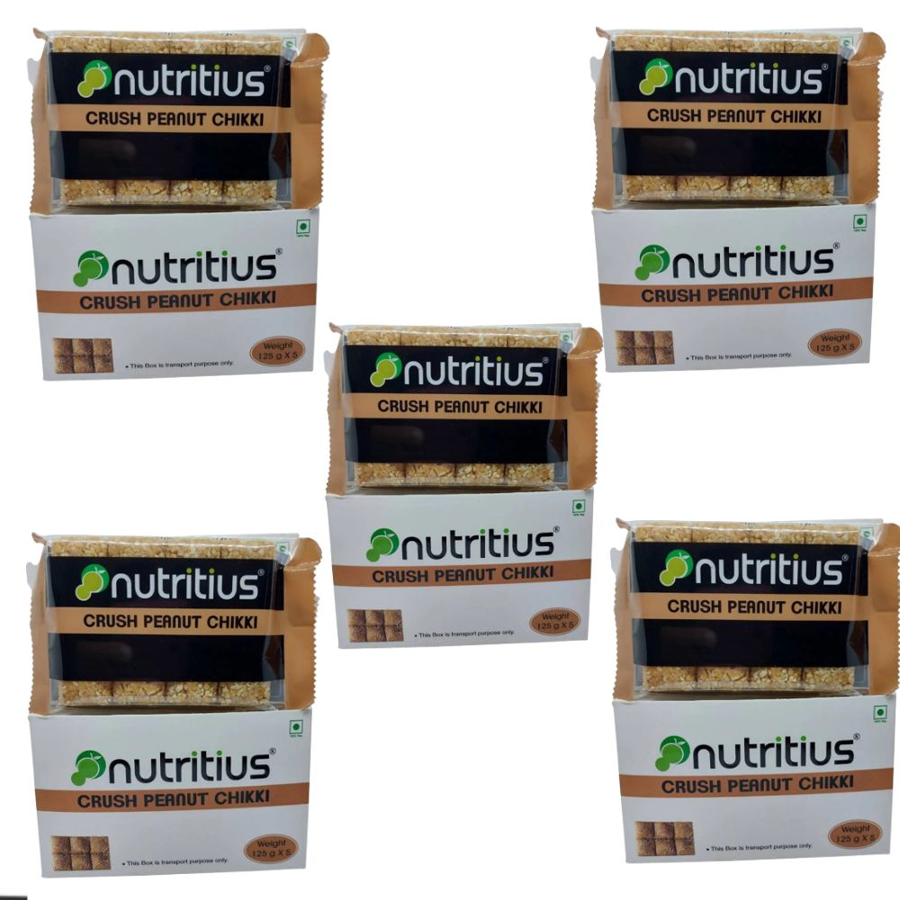 Nutritius Crush Peanut Chikki