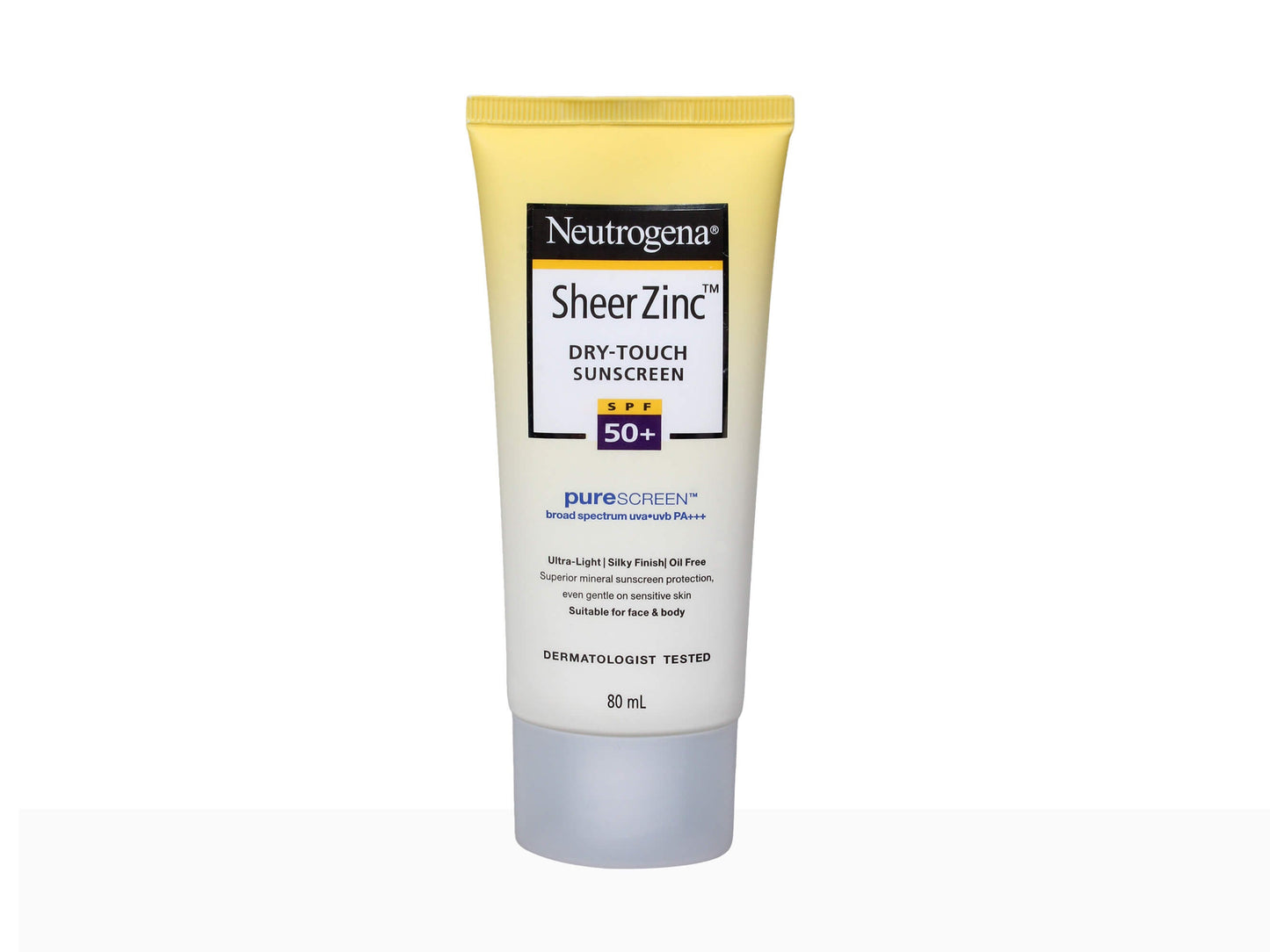 Neutrogena Sheer Zinc Dry Touch Sunscreen SPF 50+ PA+++