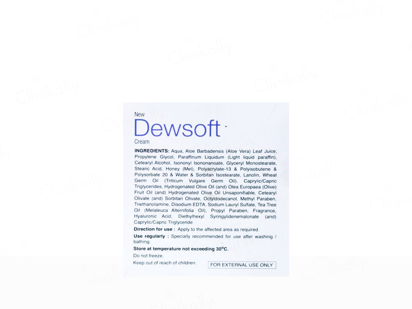 New Dewsoft Cream