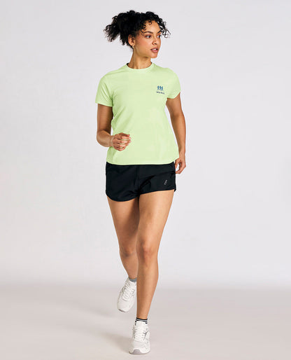 Kica Women Quick-Dry Running Tee Neon