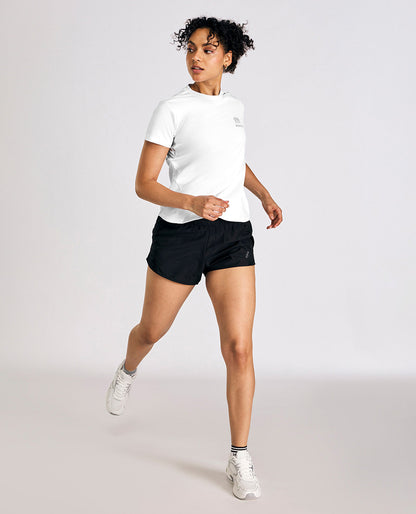 Kica Women Quick-Dry Running Tee White