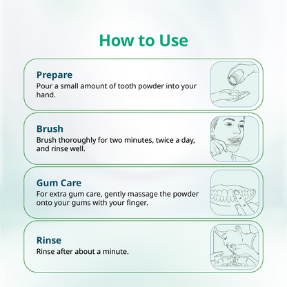 Mintdrops Herbal Tooth Powder