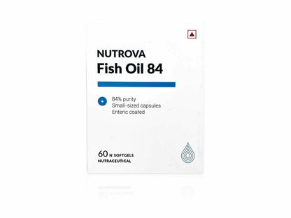 NUTROVA Fish Oil 84 packaging on a white background
