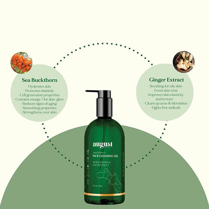 August Bioscience Aqua Hydration Face Cleansing Gel