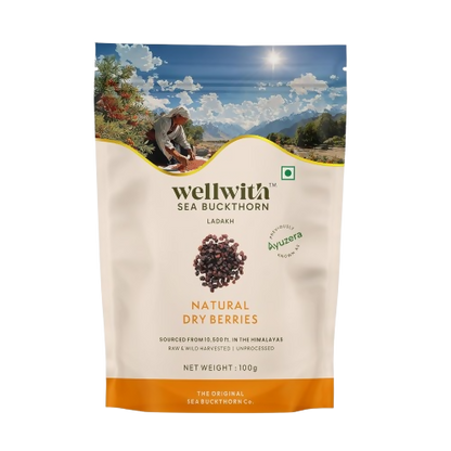 Wellwith Sea Buckthorn Natural Dry Berries