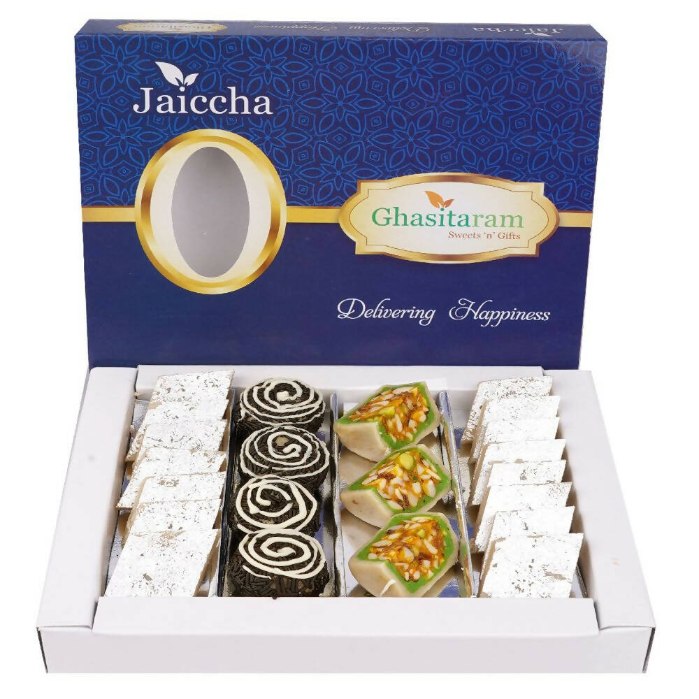 Ghasitaram Dryfruit Fancy Sweets with Kaju Katli