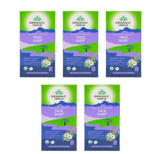 Organic India Tulsi Sleep Tea (25 Tea Bags)