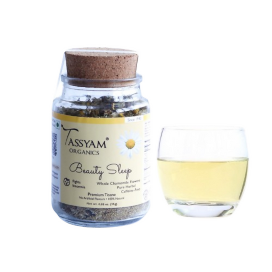 Tassyam Organics Beauty Sleep Chamomile Herbal Tisane