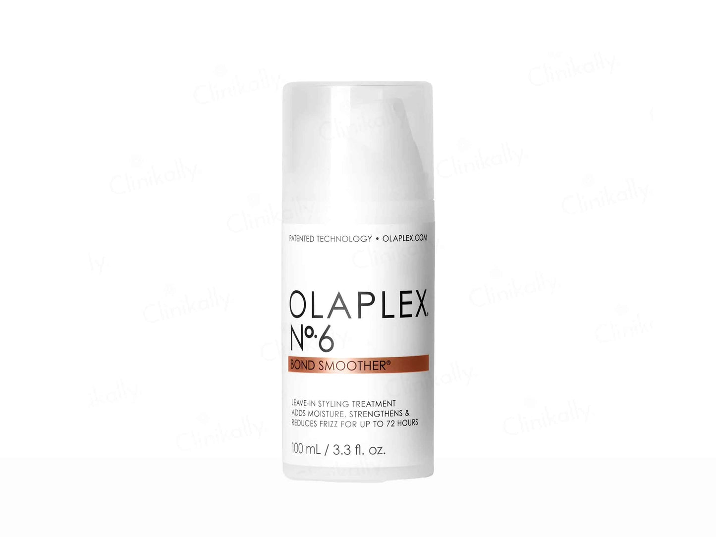 Olaplex No. 6 hair treatment bottle on a white background