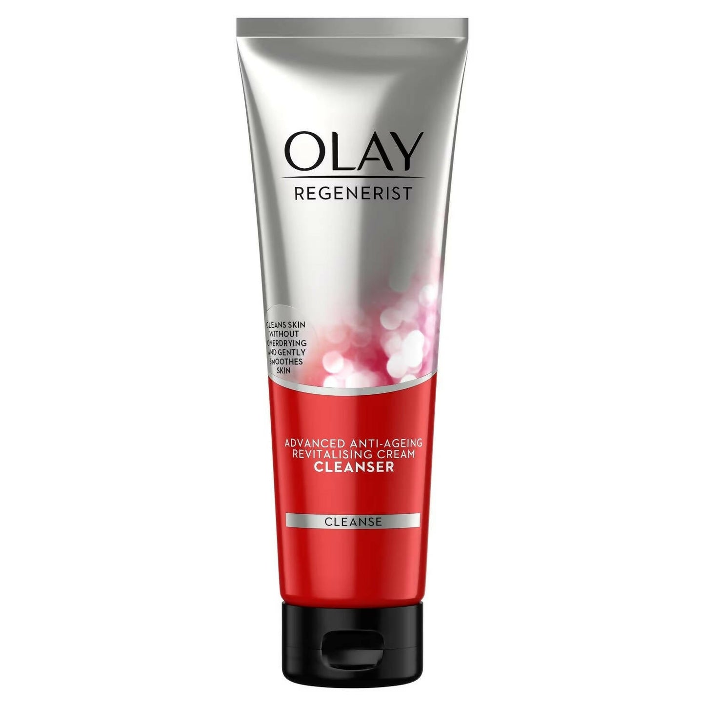 Olay Regenerist cleanser tube on a white background