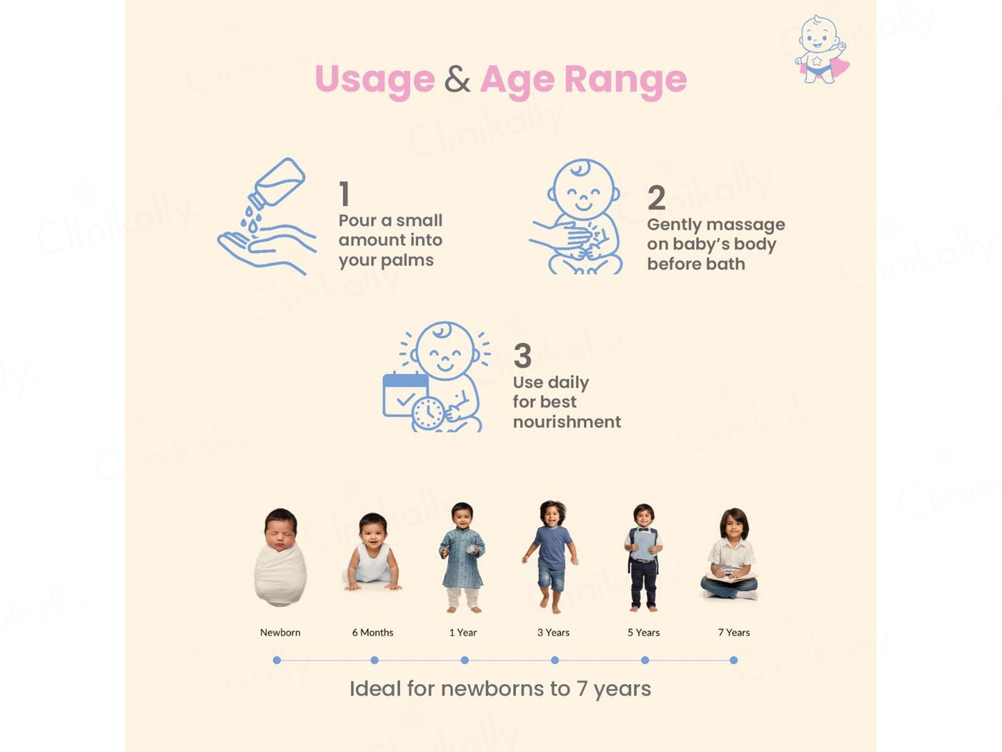Olebest Baby Massage Oil